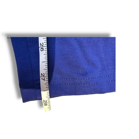 Women’s torrid 14 Electric Blue Mid Rise Ankle Crop Pant - Picture 7 of 7